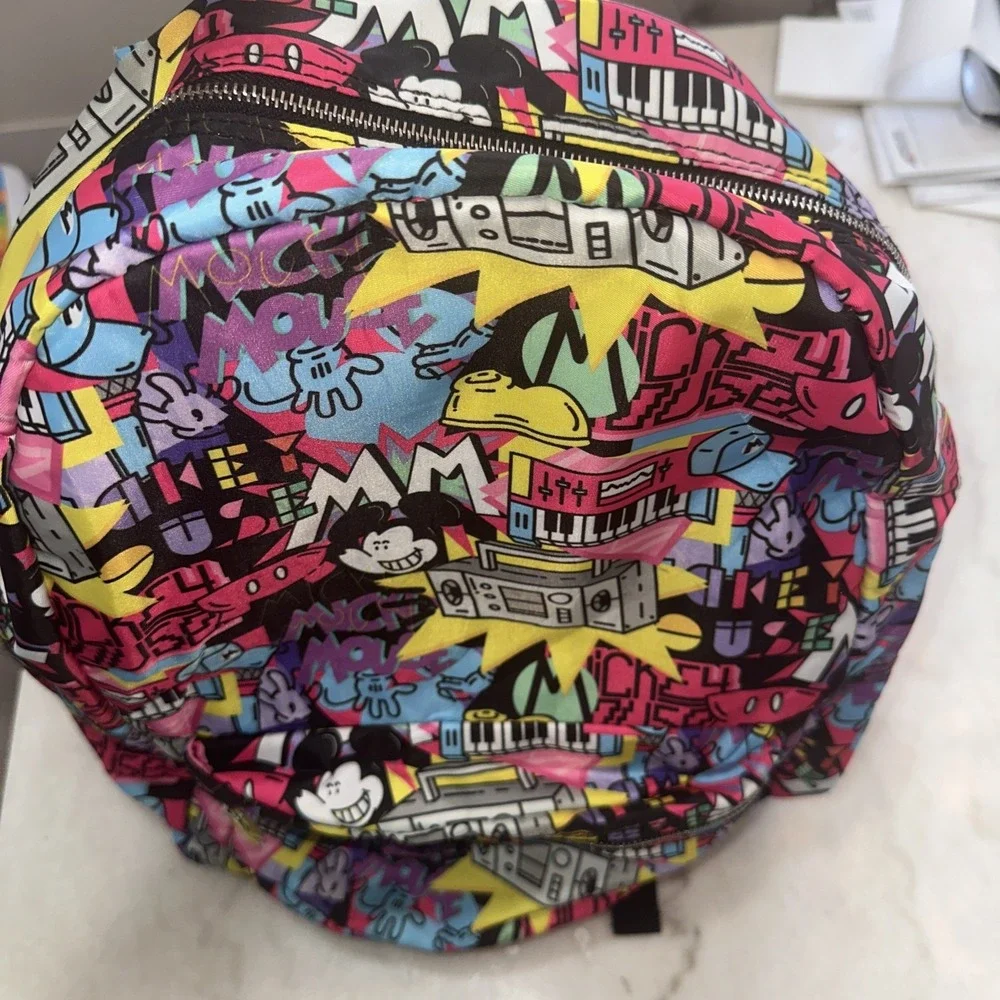 Disney Parks Artist Series‎ Rafael Faria Retro Mickey Mouse Adult Backpack NWT